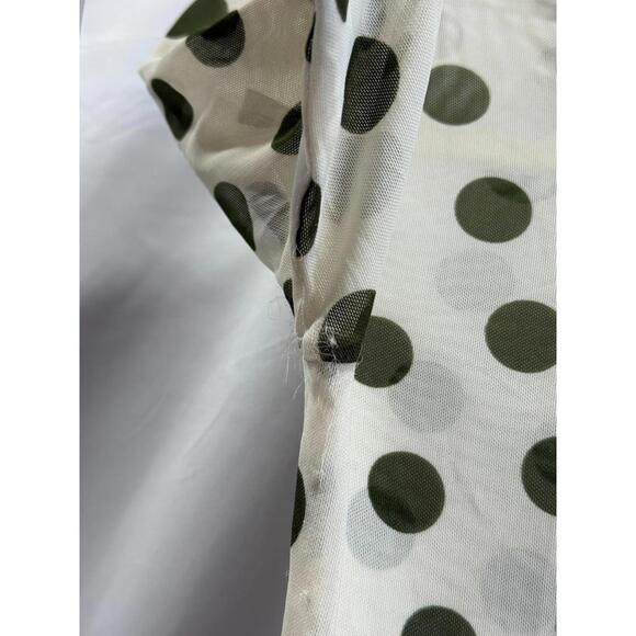 AFRM Zadie Turtleneck Long Sleeve Top Size S/P with Mesh Tear & Fabric Pull - Picture 11 of 13